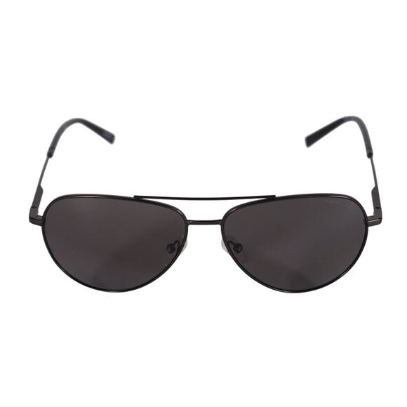 Chesterfield Mens Pilot Aviator Polarized Sunglasses - Matte Black/Black - NWT - Picture 8 of 8